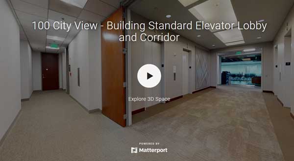 100 City View - Elevator Lobby and Corridor