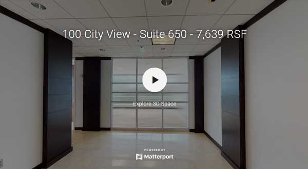 100 City View - Suite 650