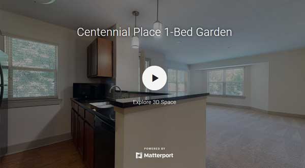 Centennial Place 1-Bed Garden